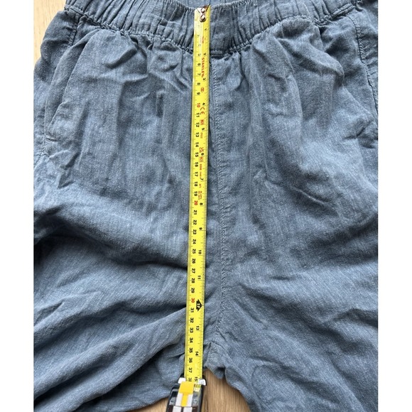 Patagonia Womens S Garden Island Hemp Pants Blue Drawstring Elastic Waist - Picture 8 of 13